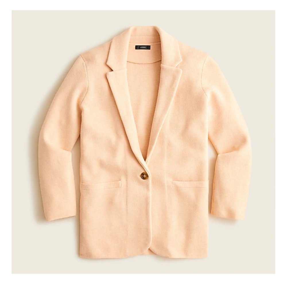 🆕J.Crew Blazer - Cecile Relaxed Sweater-Blazer